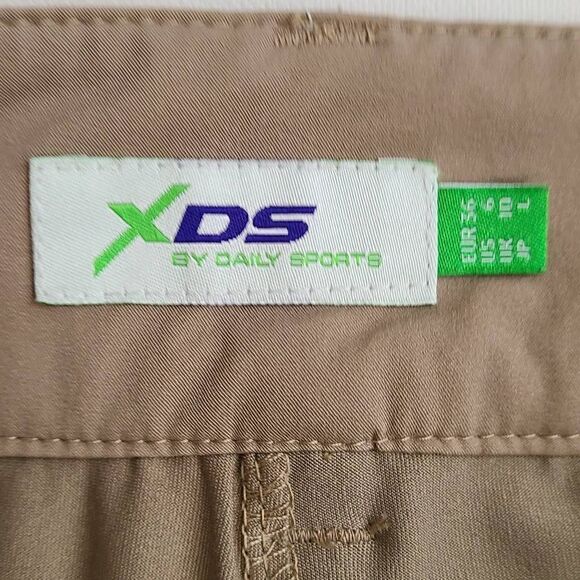 Daily Sports XDS Tan Athletic Golf Skort Size 6 - Picture 4 of 15